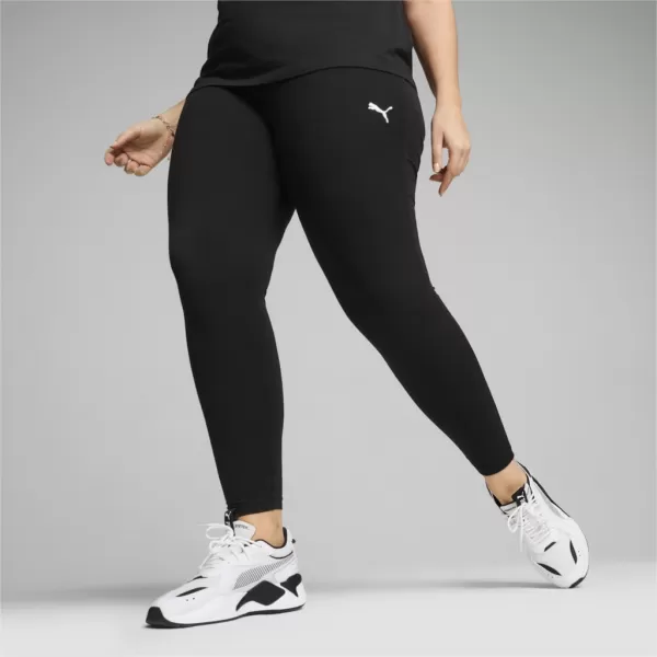  Leggings für Damen PUMA HER HIGH-WAIST LEGGINGS 677890-01 SCHWARZ 