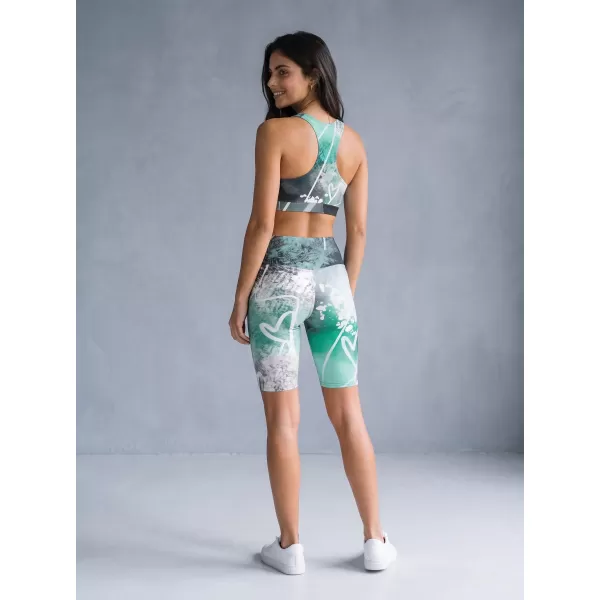  Premium-Sport-BH für Damen ALTISPORT VOJ/ALW017POD01 TÜRKIS 