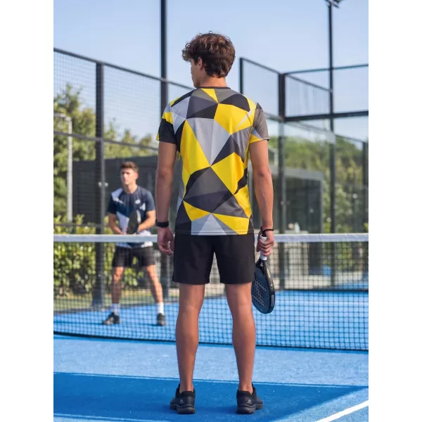  Herren Funktions-T-Shirt Premium Plus ALTISPORT VOJ/ALM007TR02 SCHWARZ UND GELB 