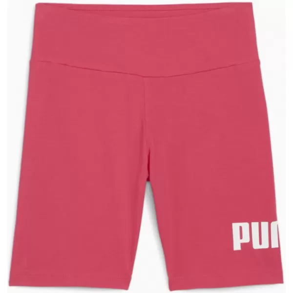  Leggings für Damen PUMA ESS LOGO SHORT LEGGINGS 848347-47 ROSA 
