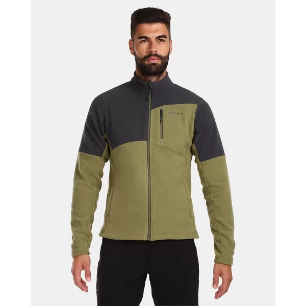  Fleece-Sweatshirt für Herren KILPI GLANDER-M UM0210KI GRÜN 