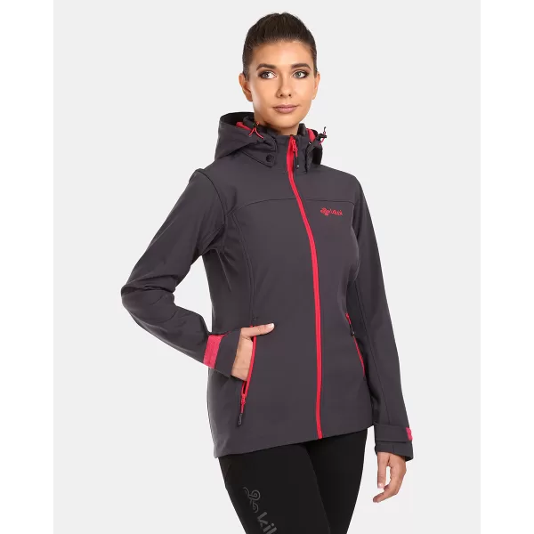  Softshelljacke für Damen KILPI RAVIA-W UL0124KI DUNKELGRAU 
