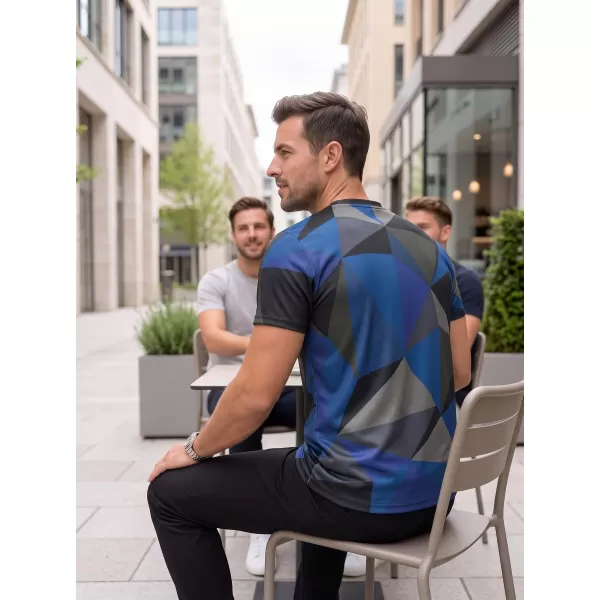  Herren Premium Plus Funktions-T-Shirt ALTISPORT VOJ/ALM007TR02 DUNKELBLAU 