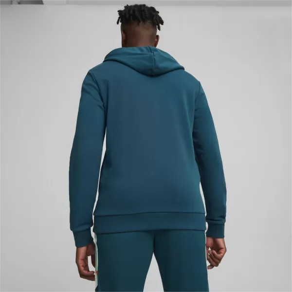  Herren-Sweatshirt PUMA NJR CREATIVITY LOGO HOODY 658955-13 BLAU 