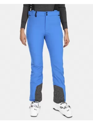 Softshell-Skihose für Damen KILPI RHEA-W UL0407KI BLAU