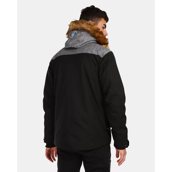  Herren-Winterjacke KILPI ALPHA-M UM0127KI SCHWARZ 