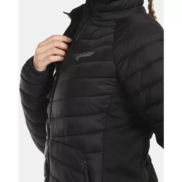  Isolierte Damenjacke KILPI ACTIS-W UL0117KI SCHWARZ 