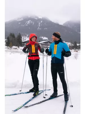 Isolierte Softshell-Hose für Damen NORDBLANC TASK NBWPL7990 SCHWARZ