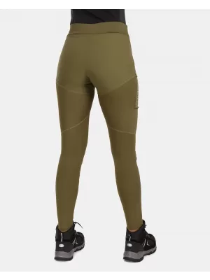 Leggings für Damen KILPI MOUNTERIA-W UL0418KI GRÜN