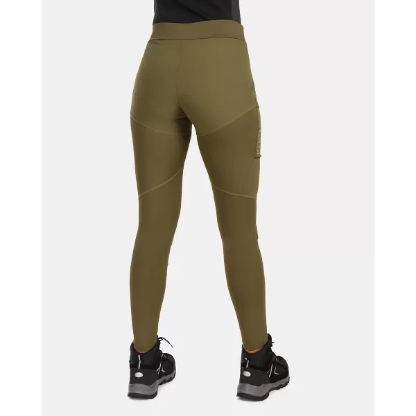  Leggings für Damen KILPI MOUNTERIA-W UL0418KI GRÜN 