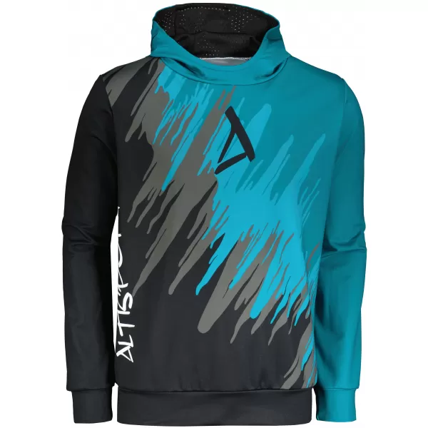  Hochwertiges Funktions-Sweatshirt für Herren ALTISPORT VOJ/ALM006MI01 SCHWARZ/KEROSIN 