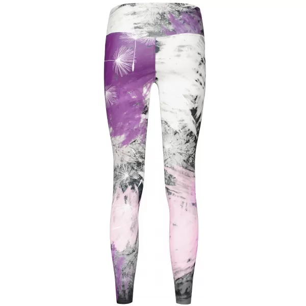  Lange Premium-Leggings für Damen ALTISPORT VOJ/ALW016LEG01 LILA 