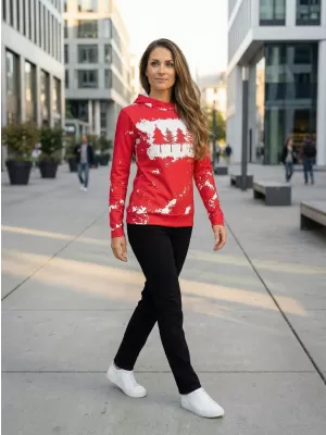 Hochwertiges Funktions-Sweatshirt für Damen ALTISPORT VOJ/ALWVN4MI01 MAGENTA