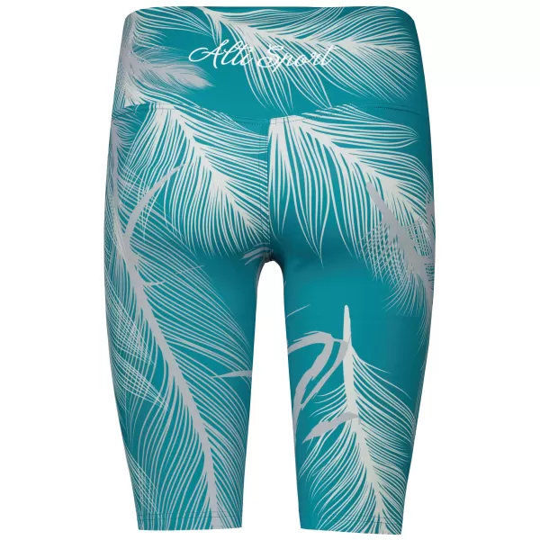  Damen-Leggings oberhalb des Knies Premium ALTISPORT VOJ/ALW001LEG02 SMARAGD 