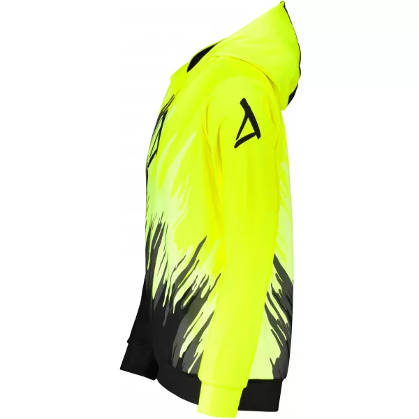 Hochwertiges Funktions-Sweatshirt für Herren ALTISPORT VOJ/ALM006MI01 SCHWARZ UND GELB 
