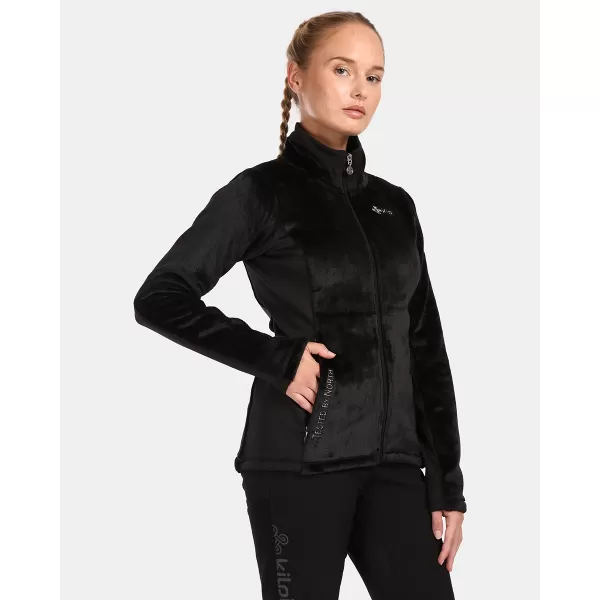  Warmes Damen-Sweatshirt KILPI SKATHI-W UL0220KI SCHWARZ 