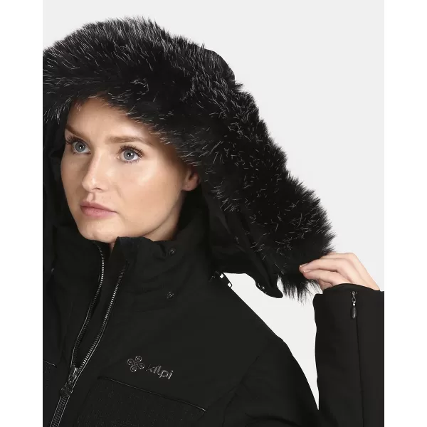  Damen-Skijacke KILPI EMILIN-W UL0110KI SCHWARZ 