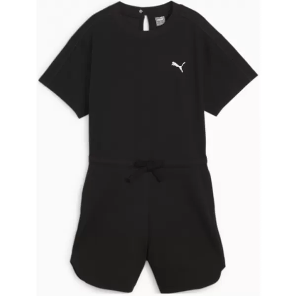  Damenoverall PUMA HER SHORT JUMPSUIT 677891-01 SCHWARZ 