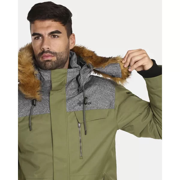  Herren-Winterjacke KILPI ALPHA-M UM0127KI GRÜN 