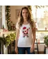 Damen-T-Shirt ALTISPORT VANOCE02W120 WEIß