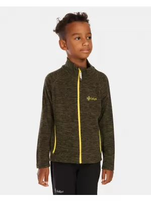Fleece-Sweatshirt für Kinder KILPI ALACANT-J UJ0203KI GRÜN