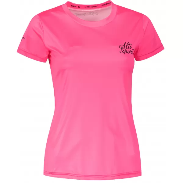  Hochwertiges Funktions-T-Shirt für Damen ALTISPORT VOJ/ALW000TR01 FLUO-ROSA 