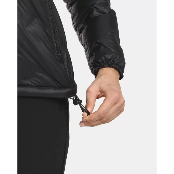  Isolierte Damenjacke KILPI PAPILON-W UL0153KI SCHWARZ 
