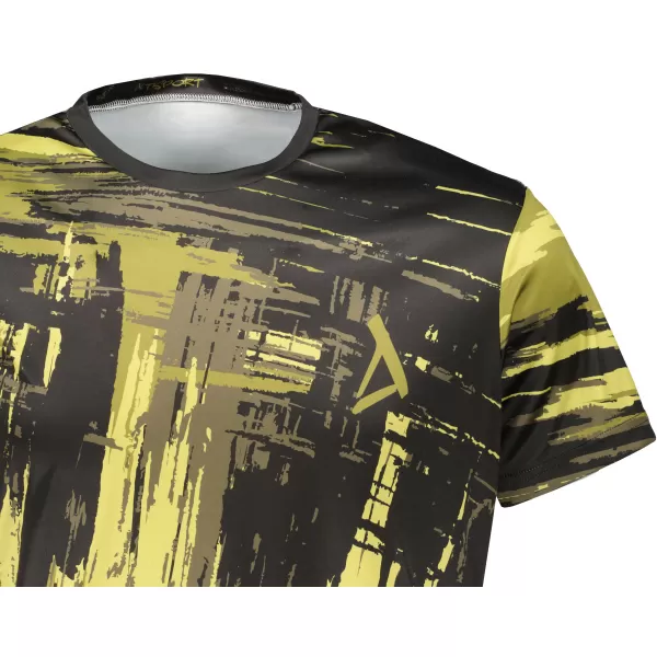  Hochwertiges Funktions-T-Shirt für Herren ALTISPORT VOJ/ALM010TR01 SCHWARZE ARMEE 