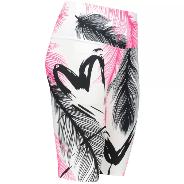 Damen-Leggings oberhalb des Knies Premium ALTISPORT VOJ/ALW001LEG02 WEIß ROSA 