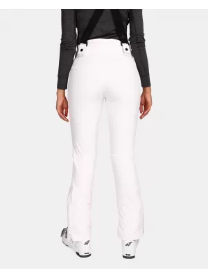 Softshell-Skihose für Damen KILPI DIONE-W UL0408KI WEIß