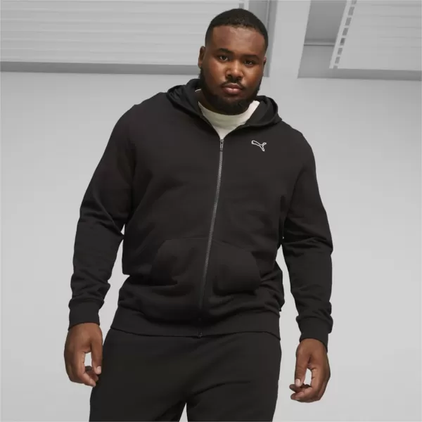  Herren-Sweatshirt PUMA BETTER ESSENTIALS FZ HOODIE 675979-01 SCHWARZ 