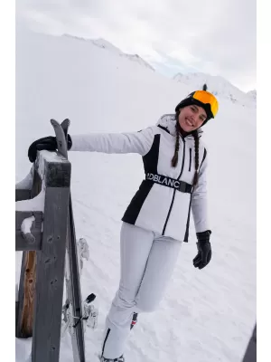 Softshellhose für Damen NORDBLANC PROFOUND NBWP7940 WEIß