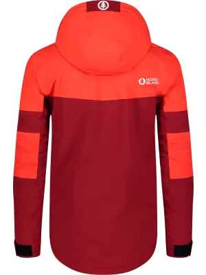 Herren-Skijacke NORDBLANC RIME NBWJM7924 ORANGEFARBENE TINTE