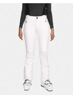 Softshell-Skihose für Damen KILPI DIONE-W UL0408KI WEIß