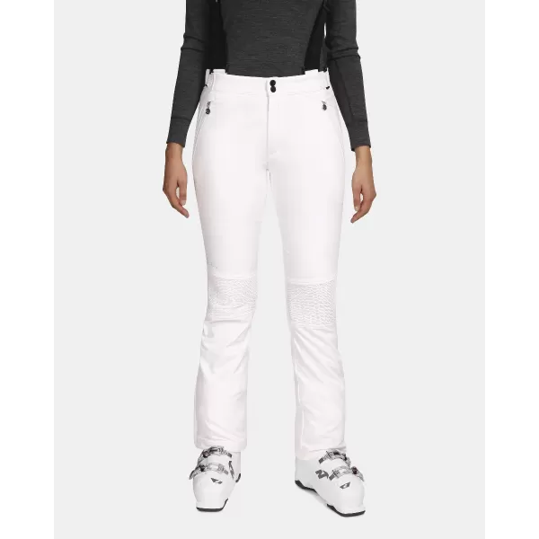  Softshell-Skihose für Damen KILPI DIONE-W UL0408KI WEIß 
