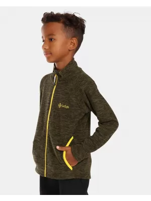 Fleece-Sweatshirt für Kinder KILPI ALACANT-J UJ0203KI GRÜN
