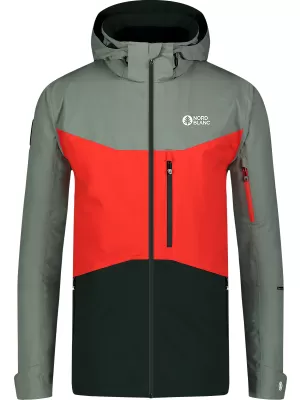 Herren-Skijacke NORDBLANC NIVAL NBWJM7923 ORANGEFARBENE TINTE