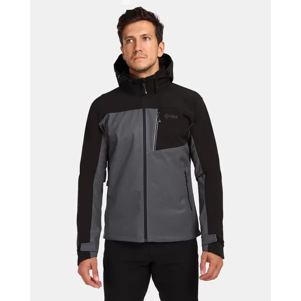  Herren-Softshelljacke KILPI RAVIO-M UM0126KI DUNKELGRAU 