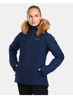 Damen-Skijacke KILPI EMILIN-W UL0110KI DUNKELBLAU