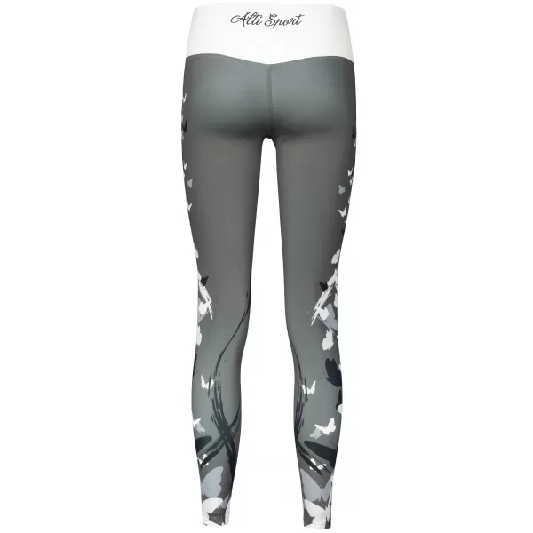  Lange Premium-Leggings für Damen ALTISPORT VOJ/ALW022LEG01 GRAU 