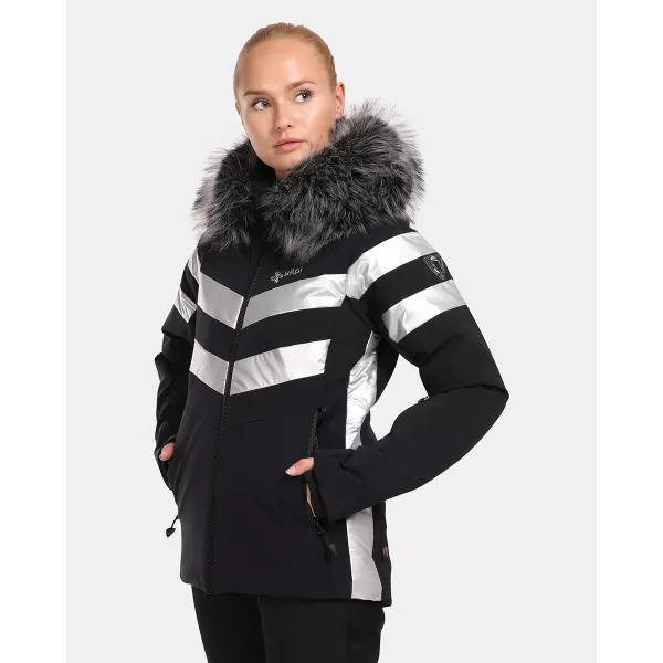  Damen-Skijacke KILPI LTD ASTER-W UL0141KI SCHWARZ 