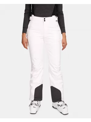 Skihose für Damen KILPI ELARE-W UL0406KI WEIß