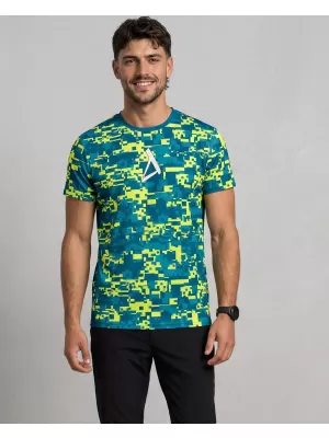 Herren Premium Plus Funktions-T-Shirt ALTISPORT VOJ/ALM011TR02 KEROSIN/NEONGELB