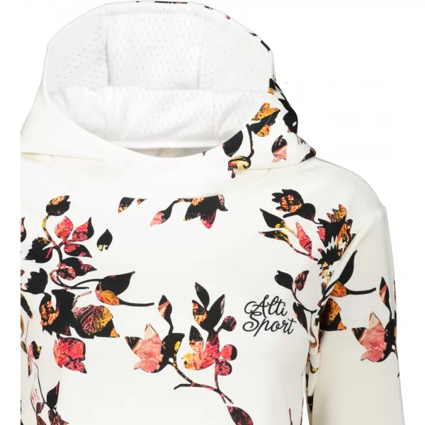  Premium-Sweatshirt für Damen ALTISPORT VOJ/ALW024MI01 WEIß 