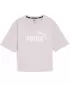 Damen-T-Shirt PUMA ESS CROPPED LOGO TEE 586866-60 LILA