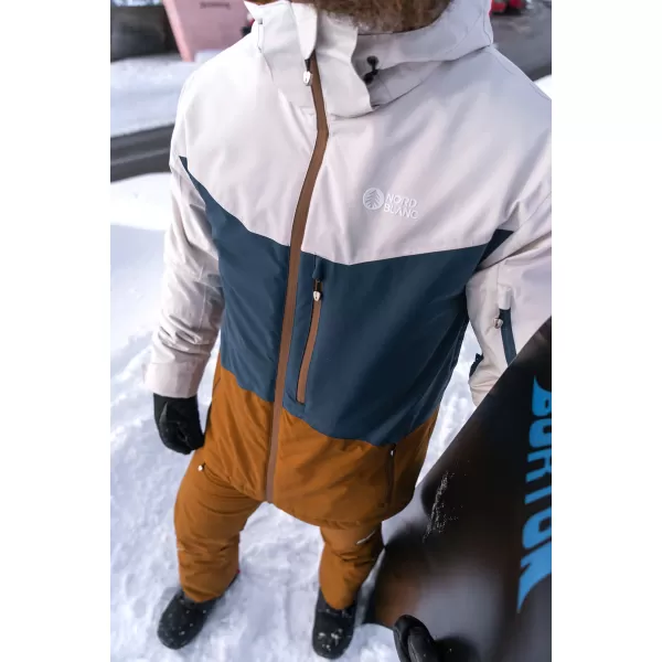  Herren-Skijacke NORDBLANC NIVAL NBWJM7923 BLAU 