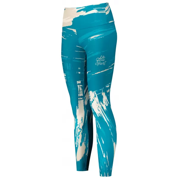  Lange Premium-Leggings für Damen ALTISPORT VOJ/ALW010LEG01 KEROSIN/BRAUN 