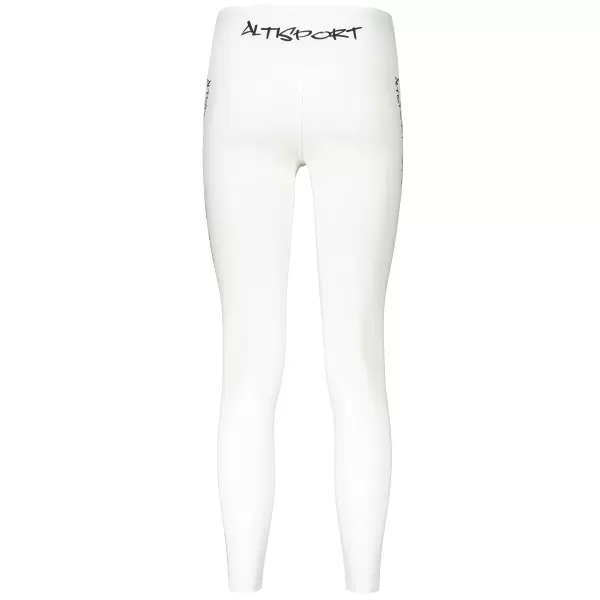  Lange Premium-Leggings für Damen ALTISPORT VOJ/ALW021LEG01 WEIß 
