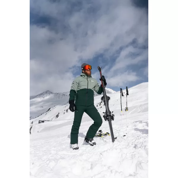  Herren-Skijacke NORDBLANC START NBWJM7925 GRÜN 