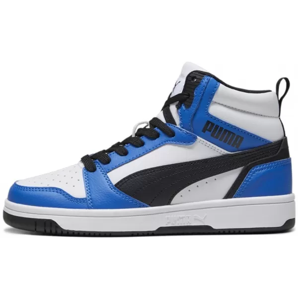  Kinderschuhe PUMA REBOUND V6 MID JR 393831-06 WEIß 